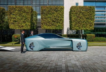 Rolls-Royce ra mắt mẫu xe điện đẹp như phim viễn tưởng