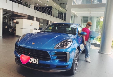 Ca sĩ Chi Dân tậu Porsche Macan hơn 3 tỷ đồng