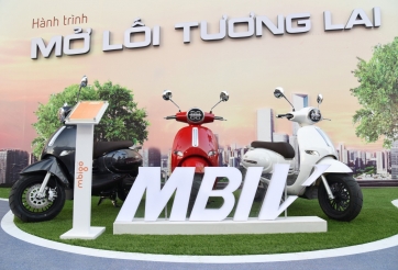 Xe máy điện MBIGO ra mắt tại Việt Nam, cạnh tranh VinFast Klara