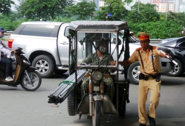 Hà Nội sẽ cấm xe ba bánh và xích lô hoạt động trong nội thành