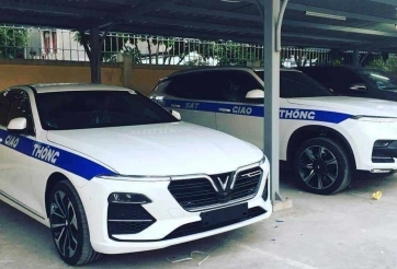 Xe VinFast Lux có thể được trang bị cho lực lượng CSGT