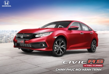 Honda Civic RS được bổ sung màu mới cực đẹp, giá 934 triệu đồng