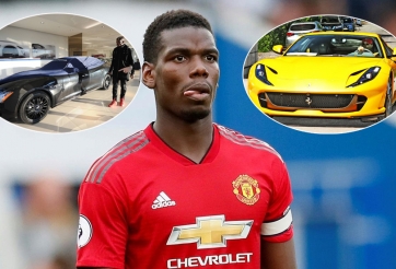 Pogba - chàng tiền vệ cá tính có thú chơi siêu xe bậc nhất MU