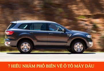 7 hiểu nhầm khiến người dùng sợ mua ô tô máy dầu