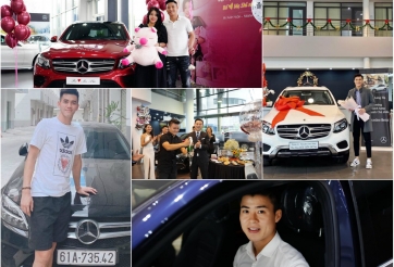 Ngoài Quang Hải, những cầu thủ đang có 'xế cưng' là Mercedes-Benz