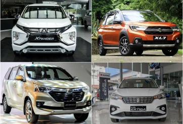 Những mẫu xe ô tô 7 chỗ tầm giá dưới 600 triệu đồng