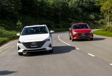 Sự khác biệt giữa 4 phiên bản của Hyundai Accent 2021