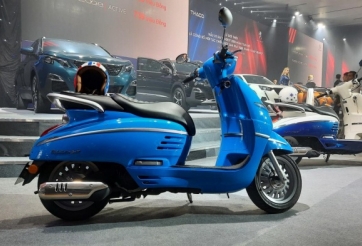 Đấu Honda SH, Thaco ra mắt Peugeot Django giá 68 triệu đồng