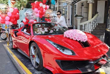 Đại gia Việt một năm chi gần 100 tỷ mua siêu xe tặng vợ