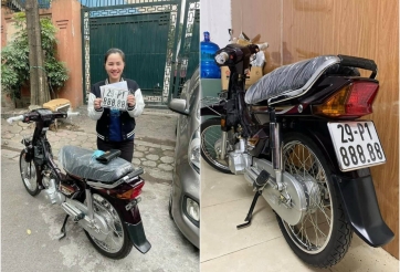 Bốc được biển ngũ quý 8, Honda Dream đội giá hàng trăm triệu