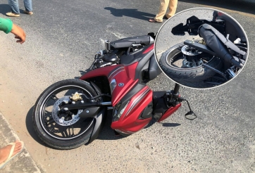 Exciter 155 VVA gặp tai nạn: khách Việt quy chụp do thiếu phanh ABS