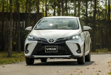 Giá lăn bánh Toyota Vios 2021 tại Việt Nam: cao nhất 737 triệu đồng