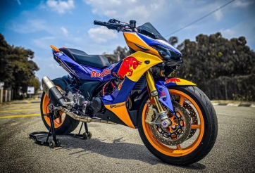 Ngắm Honda Winner X phiên bản độ Redbull, động cơ 190cc