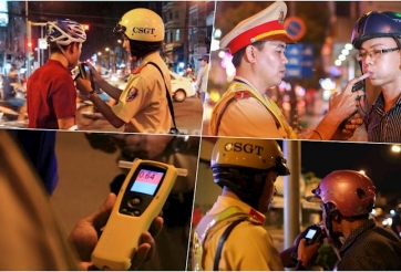 Từ 15/3, CSGT cả nước ra quân kiểm tra, xử lý vi phạm nồng độ cồn