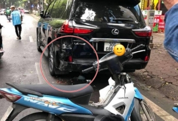 Nam shipper tông vào Lexus LX570 gần 10 tỷ đồng, dự đoán cái kết