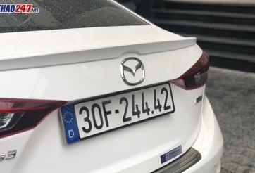 Trào lưu 'độ' biển số ôtô phong cách Châu Âu