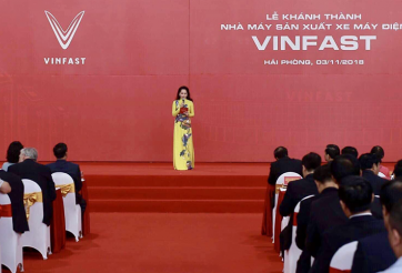 VinFast khánh thành nhà máy sản xuất xe máy điện tại Hải Phòng