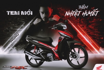 Honda Việt Nam thêm tem mới cho Wave 110 RSX FI