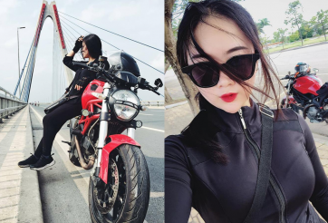 Trò chuyện với nữ biker Việt đam mê Ducati và thể hình