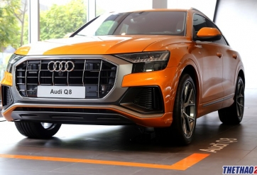 Cận cảnh Audi Q8 đầu tiên tại Hà Nội