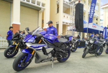 Yamaha sẽ phân phối môtô phân khối lớn và tổ chức chạy thử tại Việt Nam