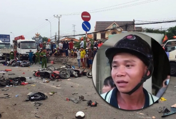 Rùng mình nghe nhân chứng kể lại giây phút tai nạn thảm khốc ở Long An