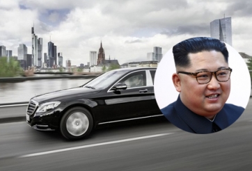 Ông Kim Jong Un tậu Mercedes-Maybach S600 bọc thép mới toanh