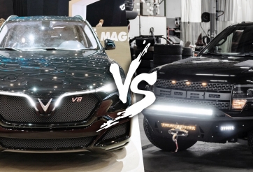 VinFast Lux V8 vừa ra mắt: Mạnh hơn cả Ford F150 Raptor