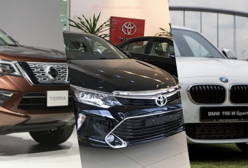 Sau nghỉ lễ, những xe nào giảm giá mạnh tại Việt Nam?