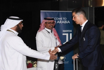 Ronaldo phấn khởi sang Ả Rập Xê Út đá Siêu Cúp Italia