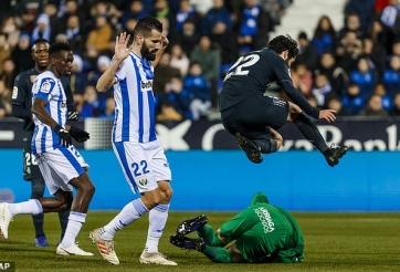 Thua Leganes, Real vẫn có vé đi tiếp tại cúp Nhà vua