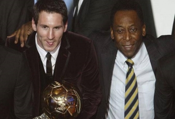 Vua bóng đá Pele: “Messi làm sao có thể so sánh với tôi”
