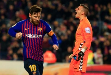 Messi tỏa sáng, Barcelona thắng nhọc Valladolid