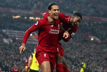 Hủy diệt Watford 5-0, Liverpool vững vàng top 1