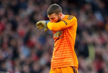 HLV Solskjaer thông cảm với sai lầm của De Gea trước Arsenal