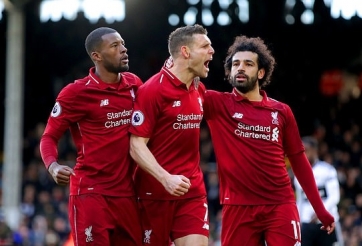 Bảng xếp hạng Ngoại hạng Anh vòng 31: Liverpool lên top 1