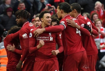 Bảng xếp hạng Ngoại hạng Anh vòng 32: Liverpool lên top 1