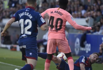 Không có Messi, Barca hòa đáng tiếc trên sân đội bét bảng