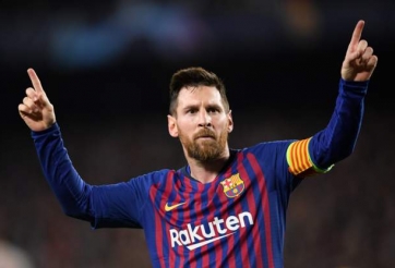 VIDEO: Siêu phẩm đá phạt của Messi vào lưới Liverpool