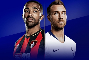 Xem trực tiếp Bournemouth vs Tottenham ở đâu kênh nào?