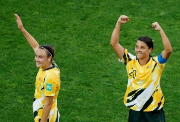 Ngược dòng kịch tính, Úc đánh bại Brazil ở World Cup 2019