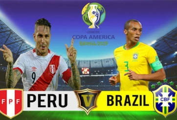 Dự đoán kết quả tỷ số Peru vs Brazil, 2h00 ngày 23/6