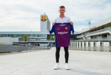 CHÍNH THỨC: Barca công bố tân binh thứ 3