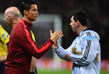Messi sắp đối đầu trực tiếp với Ronaldo