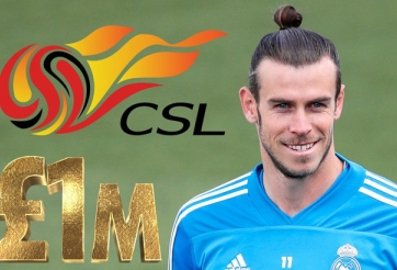 Gareth Bale hoàn tất thủ tục sang Trung Quốc