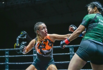 Ra đòn đẳng cấp, Uyên Hà hạ gục đối thủ Ấn Độ ở ONE Championship