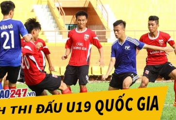 Lịch thi đấu - Kết quả VCK U19 Quốc gia 2017 (21/3 - 31/3)