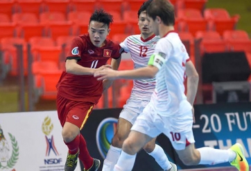 U20 VN giành 3 điểm ngày ra quân giải futsal châu Á 2017