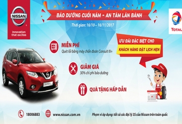 'Bảo dưỡng cuối năm, An tâm lăn bánh'