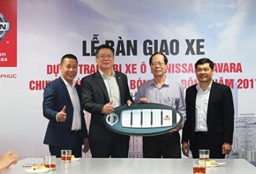 Nissan Việt Nam bàn giao Lô xe Nissan Navara cho các Trung tâm Phát hành Phim và chiếu bóng toàn quốc